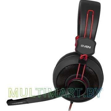 Наушники SVEN AP-G777MV Black-Red картинка 3